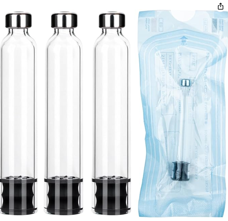 Sterile 3 mL glass pen cartridges designed for compatibility with V1 and V2 peptide pens. Pack of 3 individual cartridges for research handling and preparation.